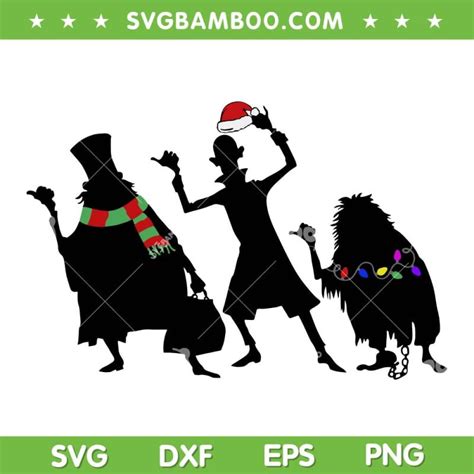 Disney Haunted Mansion Christmas Svg Holiday Xmas