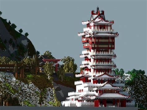 Tower Yuewang Minecraft Project Minecraft Minecraft Architecture