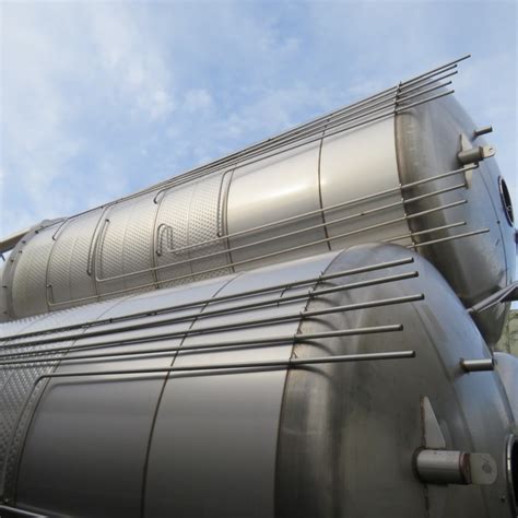 Used Litre Stainless Steel Vessel Rolec Double Jacket