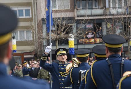 Kosovo Security Force Ksf Attend Ceremony Editorial Stock Photo - Stock ...