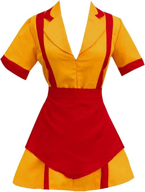 Goldstitch Women Waitress Uniform Cosplay Fancy Dress Party Costume