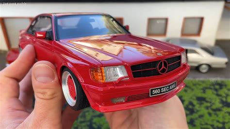 118 Mercedes Benz C126 560sec Amg 60 Wide Body 86 Signal Red 568