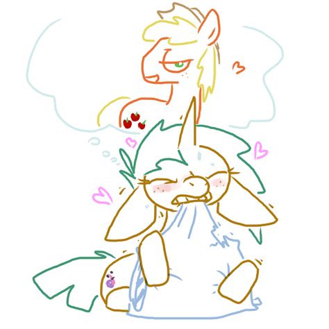 Suggestive Artist Weaver Applejack Snails Applejack Male