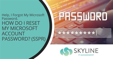 Help, I Forgot My Microsoft Password. How Do I Reset My Microsoft ...
