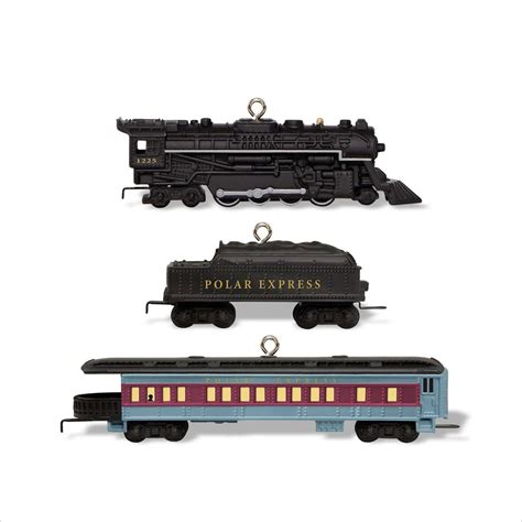 2018 Lionel Trains The Polar Express set/3 *Miniature Hallmark Keepsake ...