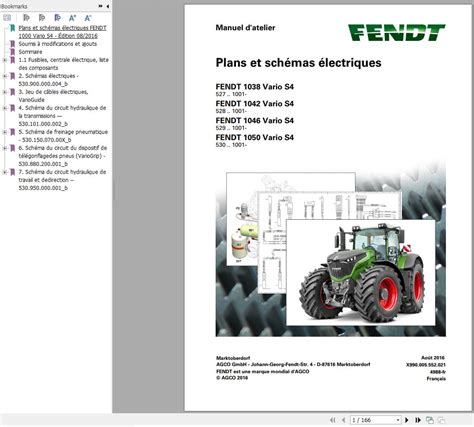 Fendt Vario S Maintenance Manual Fr