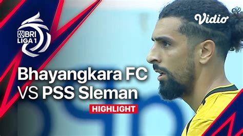 Highlights Bhayangkara Fc Vs Pss Sleman Bri Liga 1 202223 Vidio