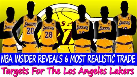 Big Surprise Today Nba Insider Reveals Most Realistic Trade Targets