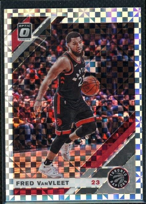 Optic Chekcerboard Holo Prizm Fred Vanvleet Toronto Raptors