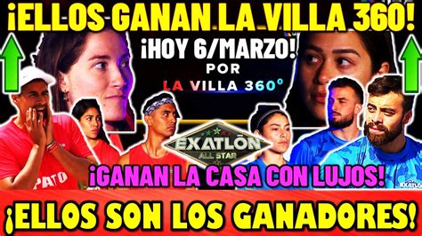 Enterate Ellos Ganan La Villa Hoy De Marzo Imparables