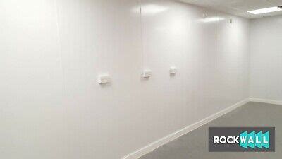 ROCKWALL 8 X 4 X 2mm Solid PVC Hygienic Cladding Plastic Wall Sheets In