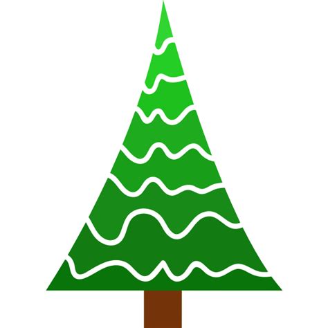 Simple Pine Tree Svg