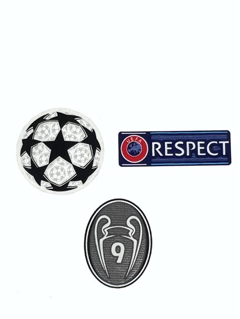 Set Parches Champions League Real Madrid 9 Copas 2011 2014