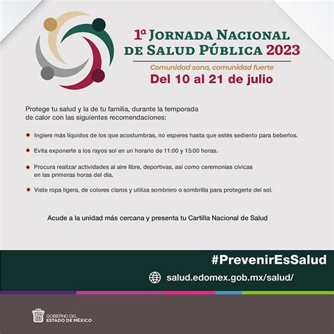 1a Jornada Nacional De Salud Pública 2023 Secretaría De Salud