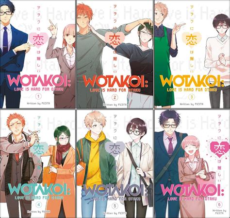 Wotakoi Manga Set, Vol. 1-6 by Fujita | Goodreads