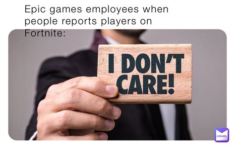 Epic Games Employees When People Reports Players On Fortnite