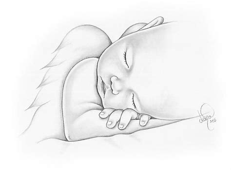 Baby Angel Baby Drawing Sketches Baby Face Drawing