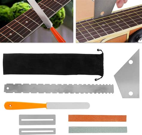 Herramientas De Reparaci N De Trastes De Guitarra Kit De