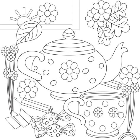 Página Para Colorear De Flores Para Adultos Y Niños Vector Png Adulto Niños Colorante Png Y