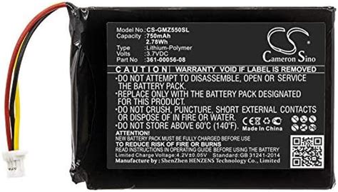 Replacement Battery For Garmin Drivesmart Drivesmart Drivesmart