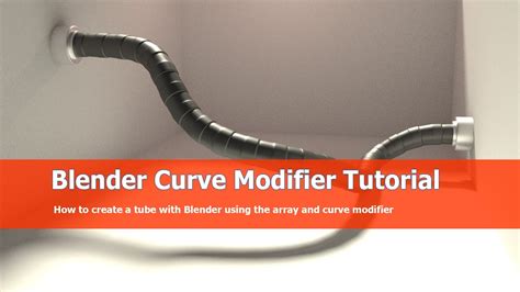 Blender Curve Modifier Tutorial Tube Youtube