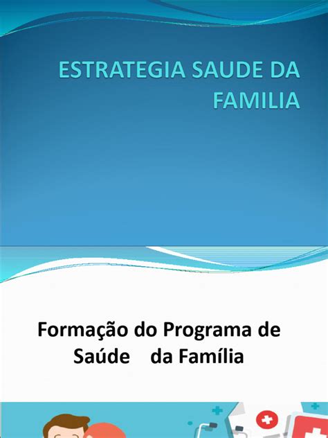 1 Estrategia Saude Da Familia Pdf Sistema De Saúde