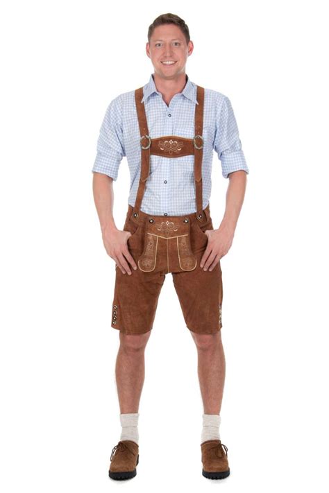 Lederhose Xaver Hellbraun Dirndl