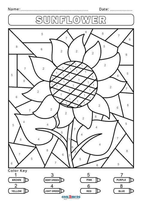 Coloring By Number Worksheets