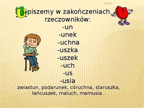 Prezentacja zasady pisowni Świat prezentacji