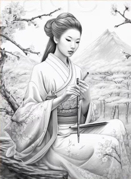 Pin By Bene Morato On Gueixa Japanese Geisha Drawing Geisha Artwork