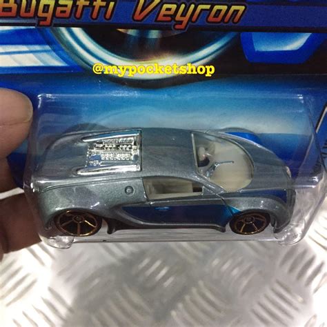 RESERVED Hot Wheels BUGATTI VEYRON Metalflake Grey FTE 2006