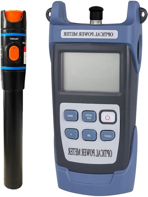 Techtest Set Of Opm Vfl Fiber Optical Power Meter To