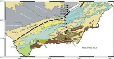 Geological Sketch Map Of The Betic Chain From Marti 2006 Points