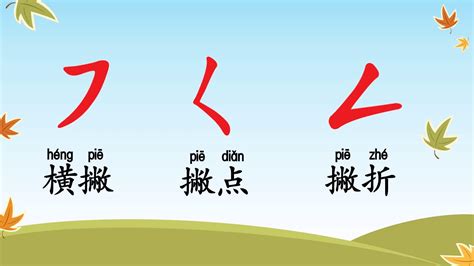 Learn Chinese Strokes | Strokes Dalam Tulisan Cina | 华语 ：认识基本笔画（横撇，撇点，撇 ...