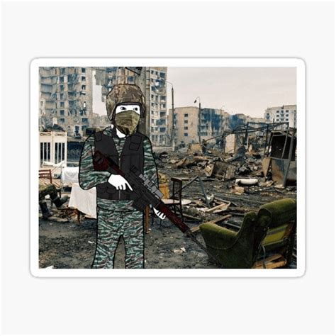 First Chechen War Mvd Sniper Full Image Sticker For Sale By Ruskimark