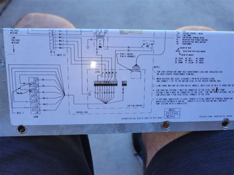 Trane XR14 Heat pump AC wire help to Honeywell T5 thermostat ...