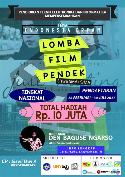 LOMBA FILM PENDEK “INDONESIA DREAM” - UNY COMMUNITY