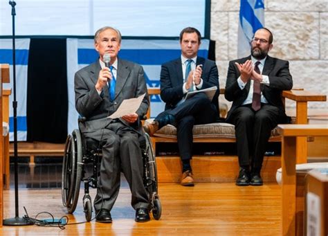 Governor Abbott Asserts Enduring Support Of Israel At Solidarity