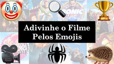 Adivinha O Filme Pelos Emojis - Adivinhe O Nome Dos Filmes Pelos Emojis Quiz Filmes Adivinhe