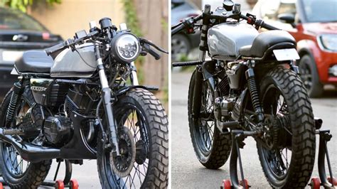 Yamaha Rx 135 Restored Into A Handsome Cafe Racer