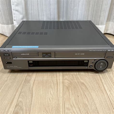 Sony Hi8＆vhsハイファイビデオデッキ Wv H5