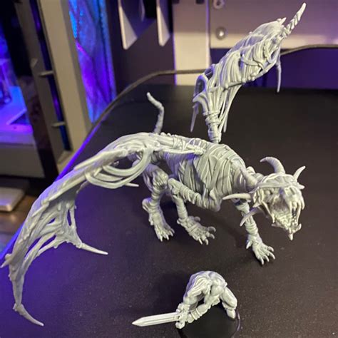 3D Print of Mummy Dragon by MajinPowers