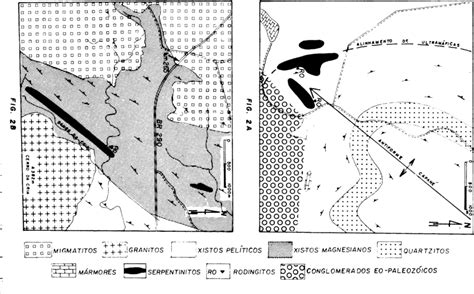 Detalhes Litol Gicos E Estruturais Das Duas Regi Es Onde Rodingitos