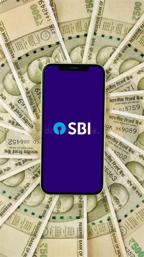 State Bank of India or SBI on Mobile Phone Screen Editorial Photography ...