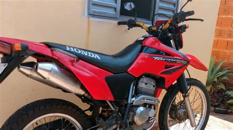 Xr 250 Tornado Escape Original De Crf 250r Escapamento Duplo Youtube