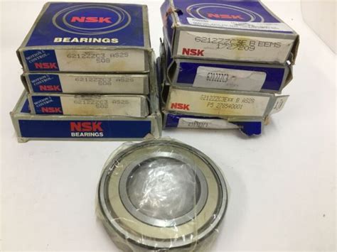 Pcs Nsk Zzc Bearing Metal Seals X X Mm Zz C Z