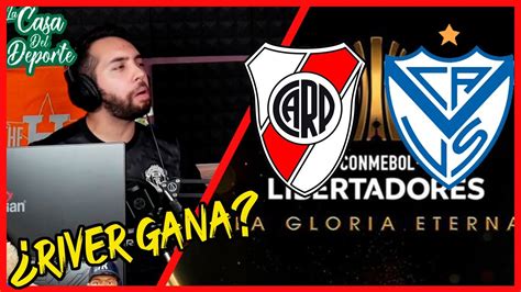 River Plate Vs VÉlez PronÓstico Copa Libertadores Octavos De Final