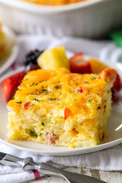 Hash Brown Breakfast Casserole So Easy The Shortcut Kitchen