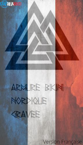 Armure bikini nordique gravée Version Française Armor Clothing LoversLab