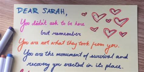 8 Love Letters That Remind Sexual Assault Survivors They Are Not Alone Huffpost